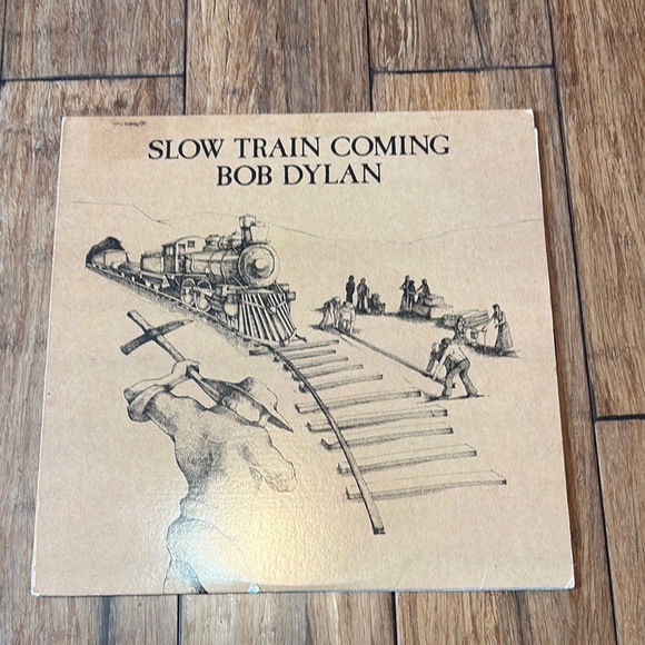 Bob Dylan Slow Train Coming Vinyl Record LP 1979 CBS Records - Picture 1 of 9